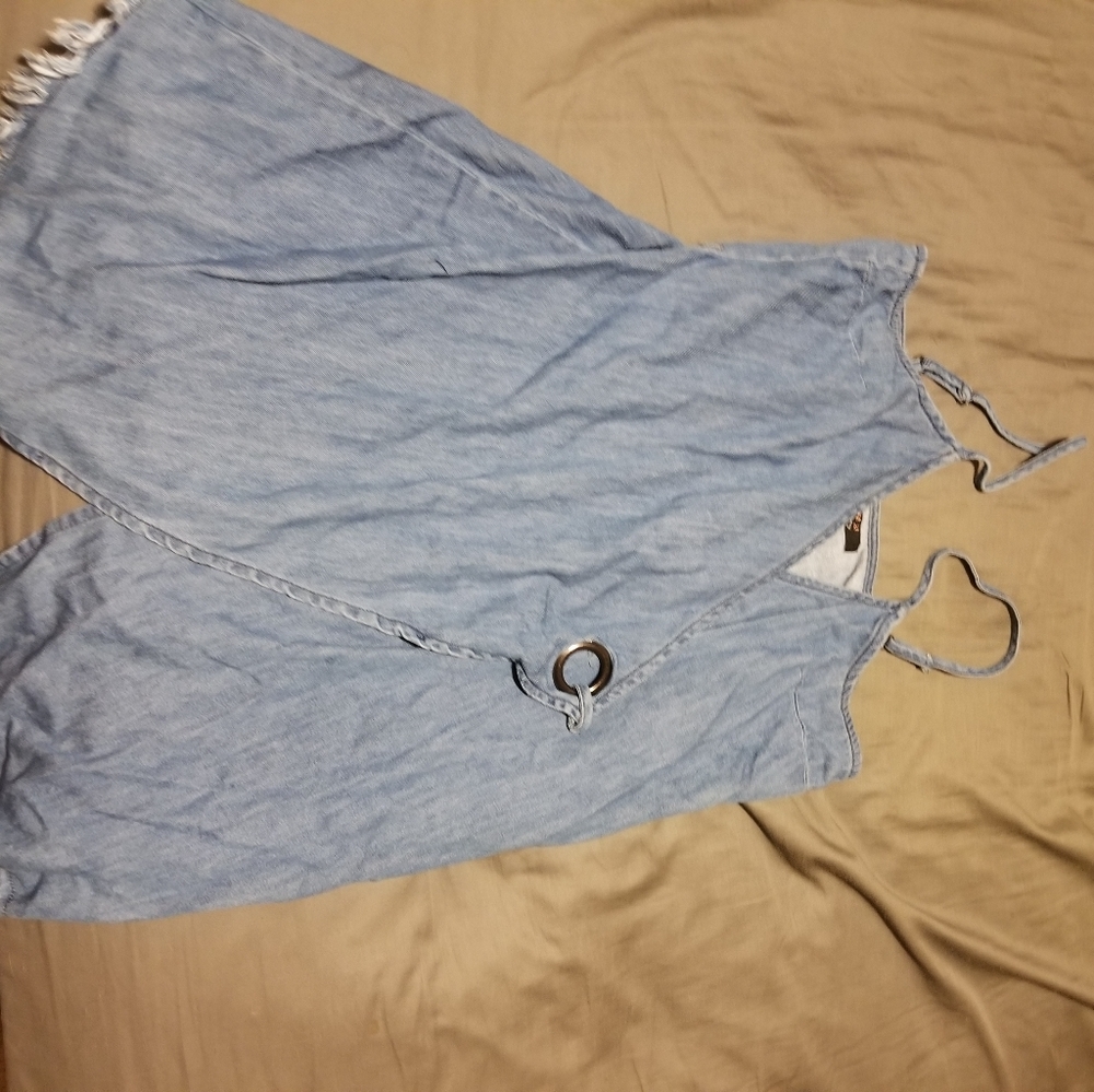 Jean Wrap Dress